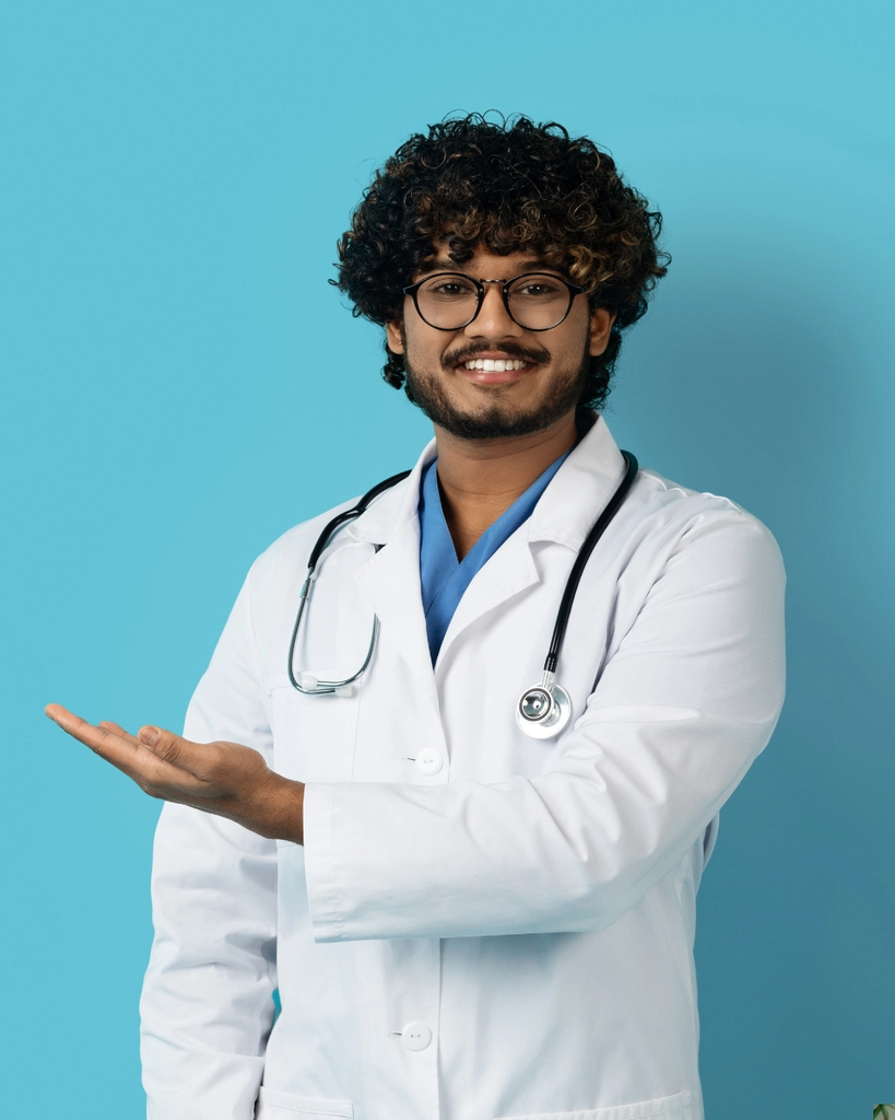Doctors presenting results about patient health
